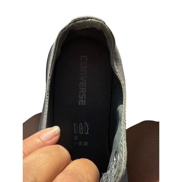 Converse Women's Size 10 Stone Wash Gray All Star - Picture 5 of 8
